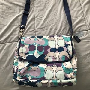 Coach diaper bag